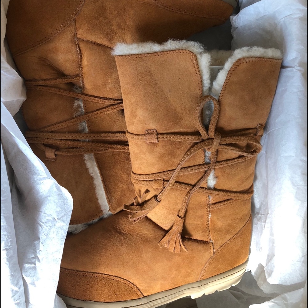 J.Crew Stratton Shearling Boots - Picture 7 of 8